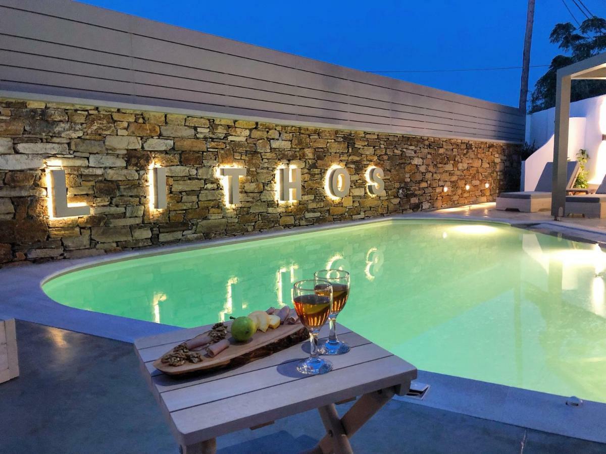 Lithos Luxury Suites Tinos Exterior foto