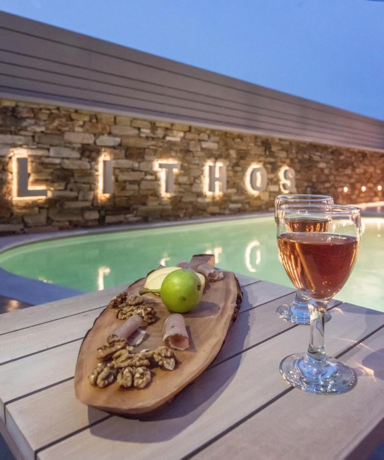 Lithos Luxury Suites Tinos Exterior foto