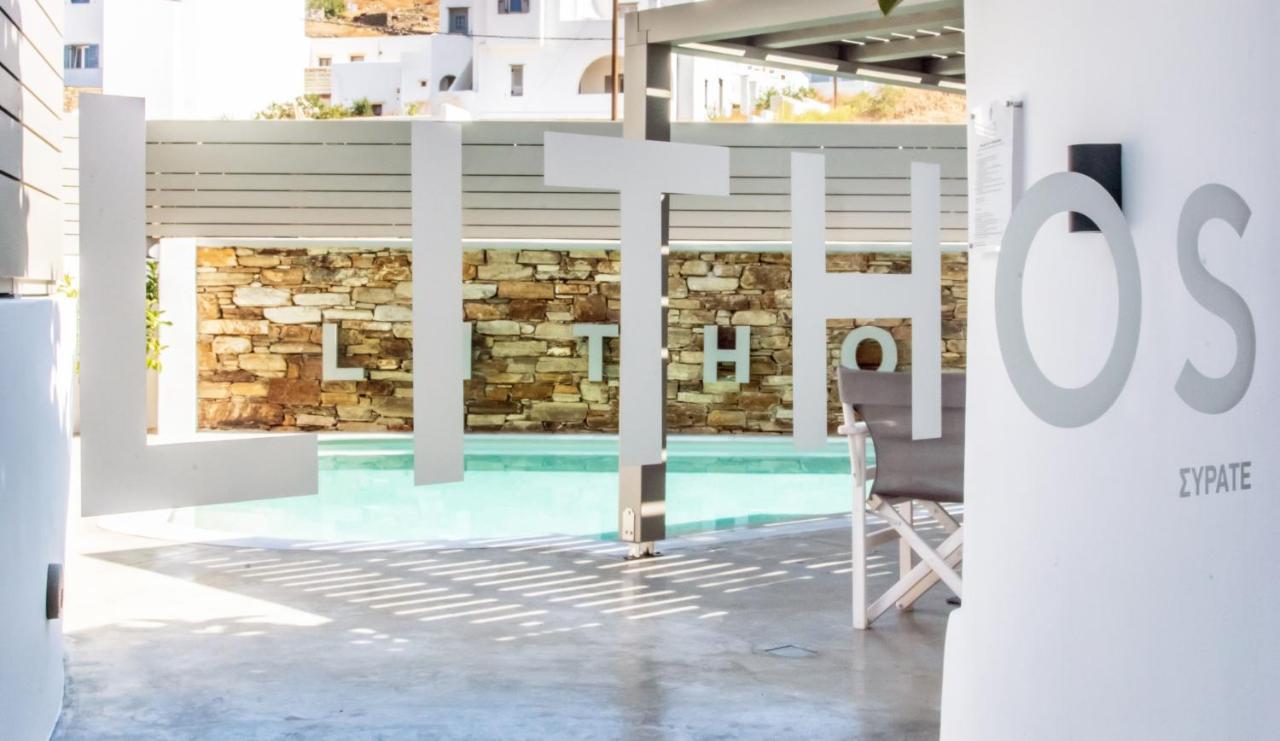 Lithos Luxury Suites Tinos Exterior foto